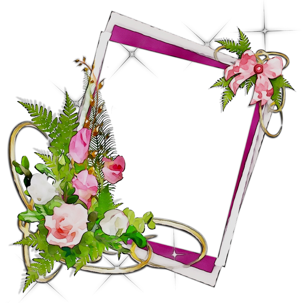 Picture Flower Frame Wallpaper Desktop Frames Clipart