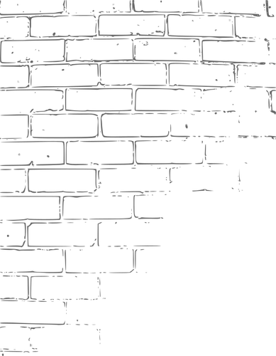 White Brick Border Detail Clipart