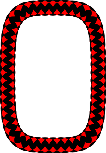 Red Rectangular Frame Clipart