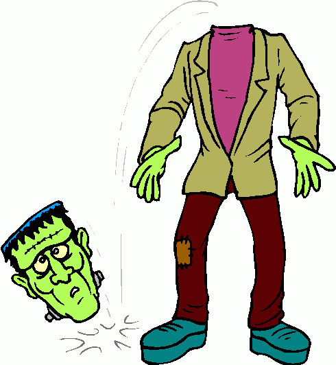 Frankenstein Losing Head Png Images Clipart