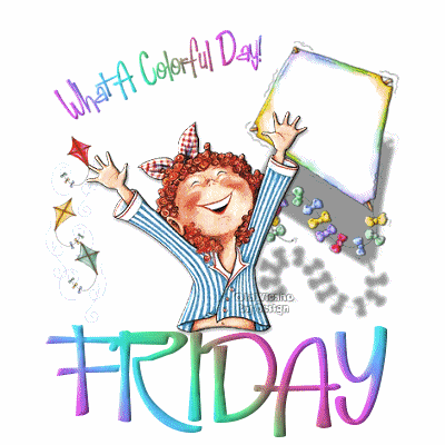 Happy Friday Animated Kid Clipart Clipart