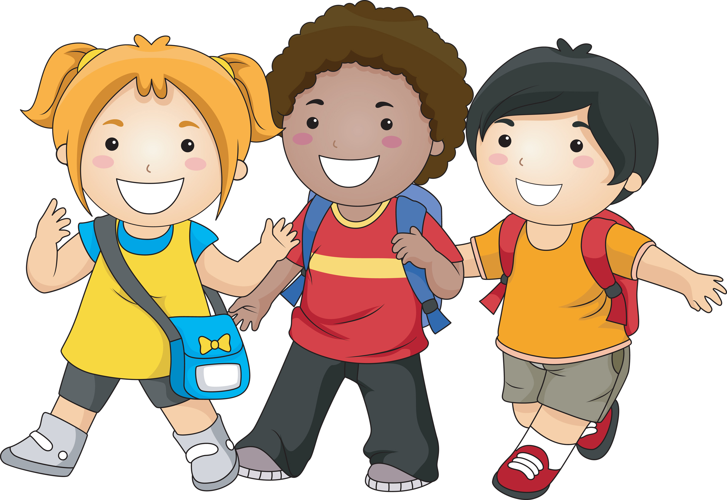 Friendship School Friends Kid Free Download Png Clipart