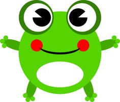 Frogs Waving Frog Vector Free Download Clipart
