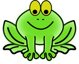 Bug Eyed Frog At Clker Vector Clipart