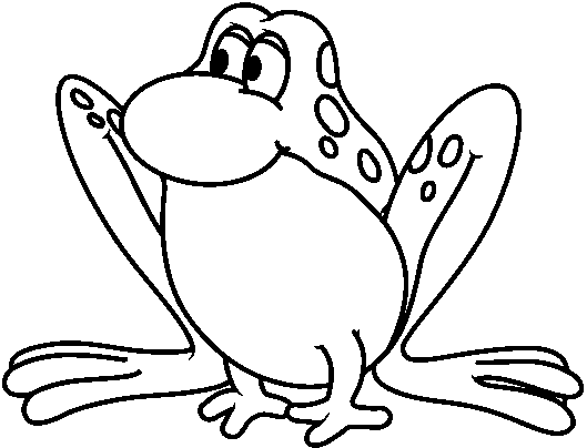 Frog Black And White Hd Image Clipart