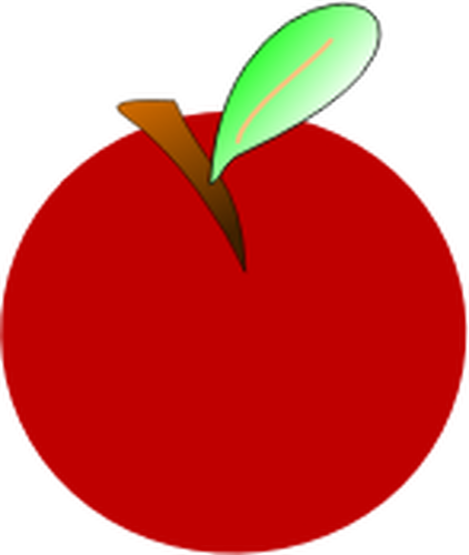 Of Small Red Apple Clipart