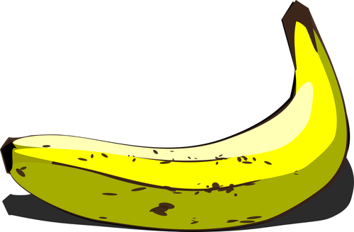 Whole Banana In Pairing Clipart