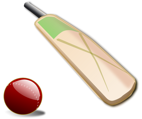 Cricket Bat And Ball S Clipart