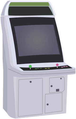 Arcade Video Game Machine Clipart