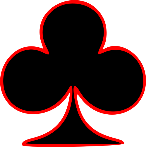 Symbol Of A Playing Card Clipart