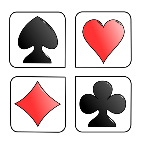 Playing Cards Signs Clipart