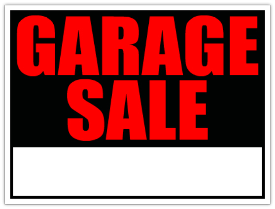 Garage Sale Sign Image Png Clipart