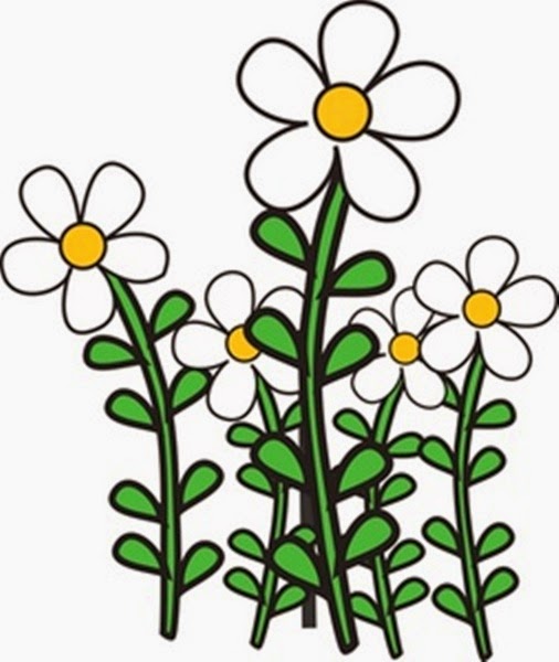 Garden Flowers Many Flowers Clipart Clipart