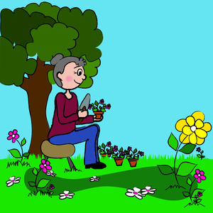 Animated Garden Png Images Clipart