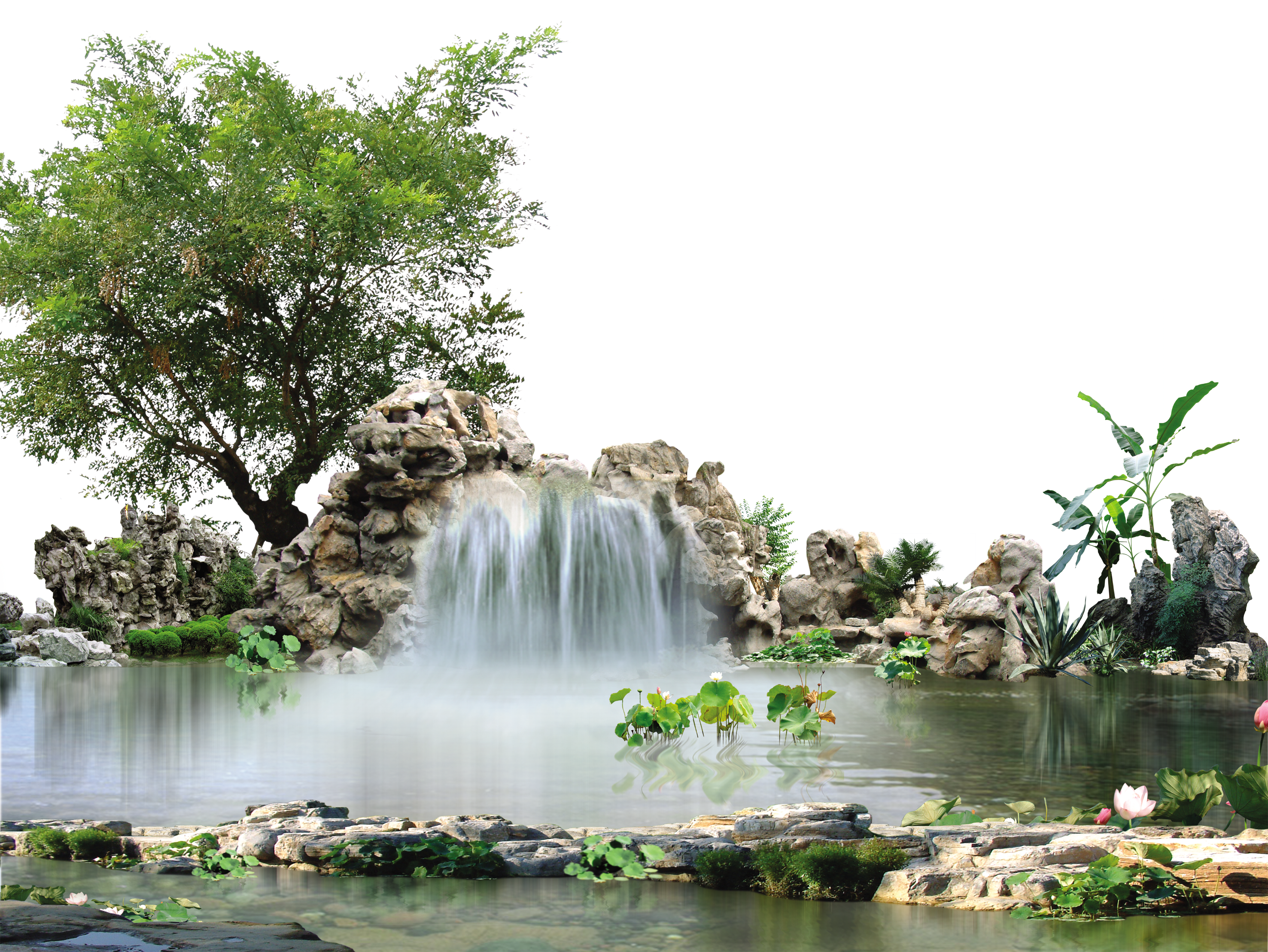 Waterfall Mpeg-4 Part 14 Landscape Free HD Image Clipart
