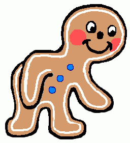 Christmas Gingerbread Man Gingerbread Image Free Download Clipart
