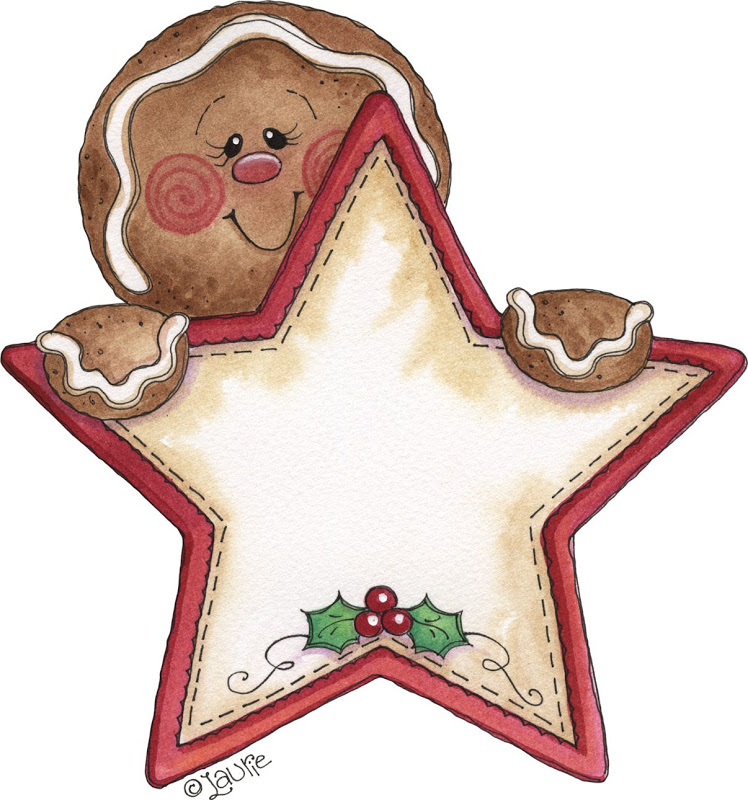 Ginger On Gingerbread Man Gingerbread And Christmas Clipart