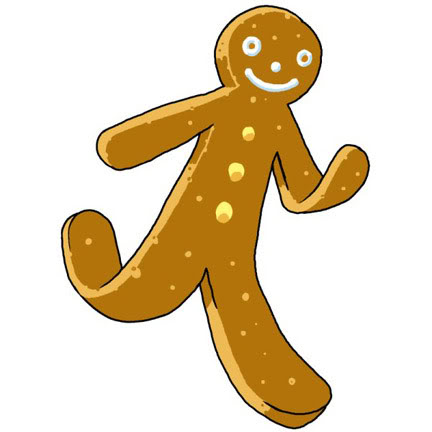 Gingerbread Man Printable Gingerbread Image Clipart Clipart