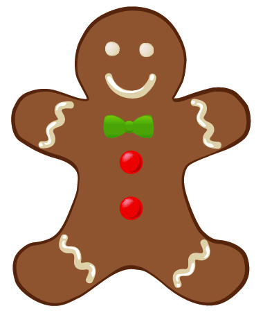 Gingerbread Man Transparent Image Clipart
