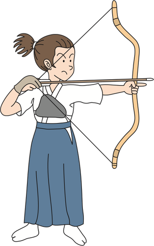 Female Archer Image Clipart