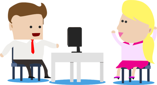 Interview People Clipart
