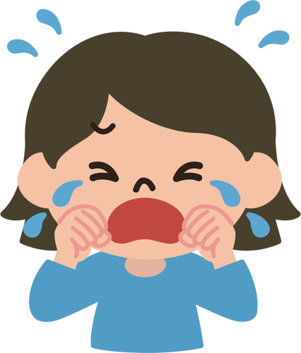 Crying Lady Clipart