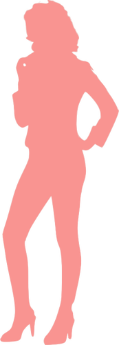 Girl In Jacket Clipart