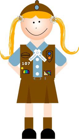 Girl Scout Borders Kid Download Png Clipart