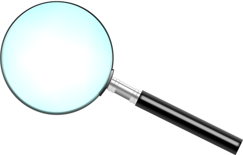 Simple Magnifying Glass Clipart