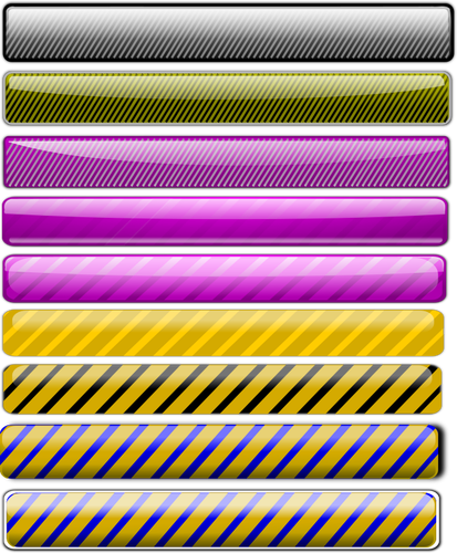 Colored Bars Pack Clipart