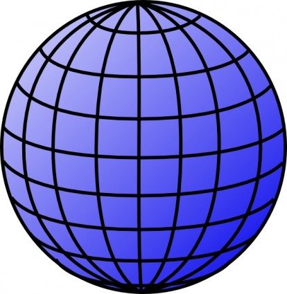 World Globe Vector In Open Office Drawing Clipart