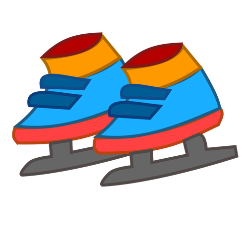 Figure Skates Clipart