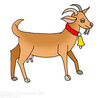Goat Black And White Images Free Download Png Clipart