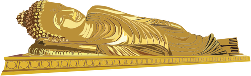 Golden Buddha Clipart