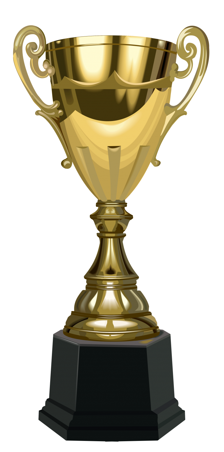 Trophy Golden Cup PNG Image High Quality Clipart