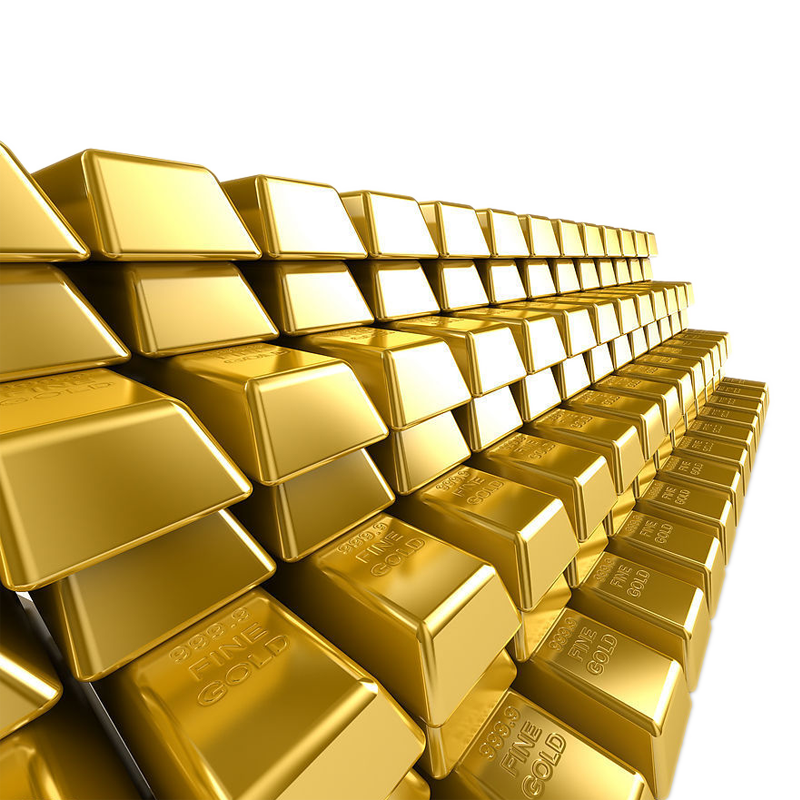 Bar Finance Gold Ladder Bullion Reserve Clipart