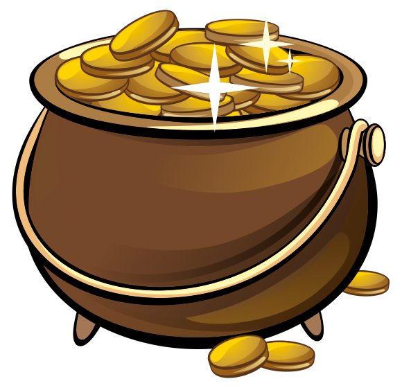 Leprechaun Pot Coin Gold Money Free Clipart HD Clipart