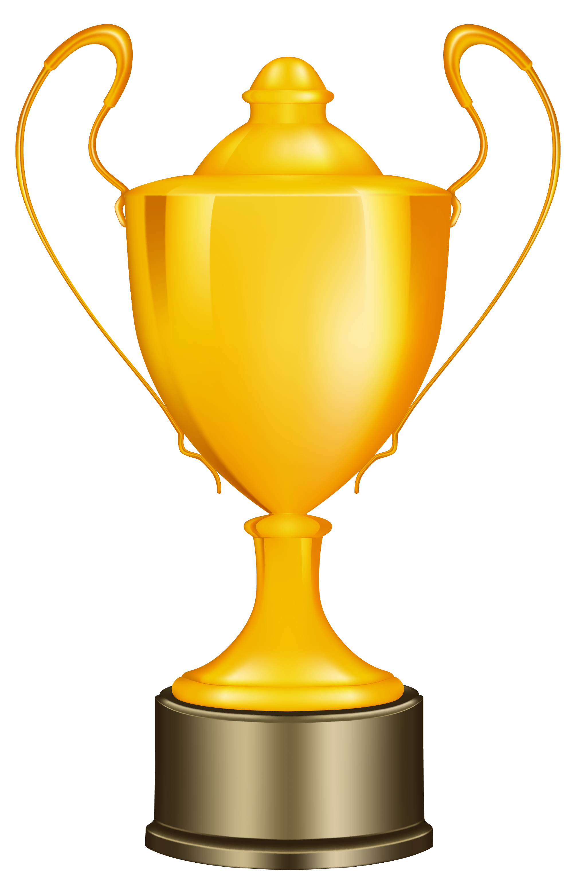 Trophy Golden Medal Cup Download HD PNG Clipart