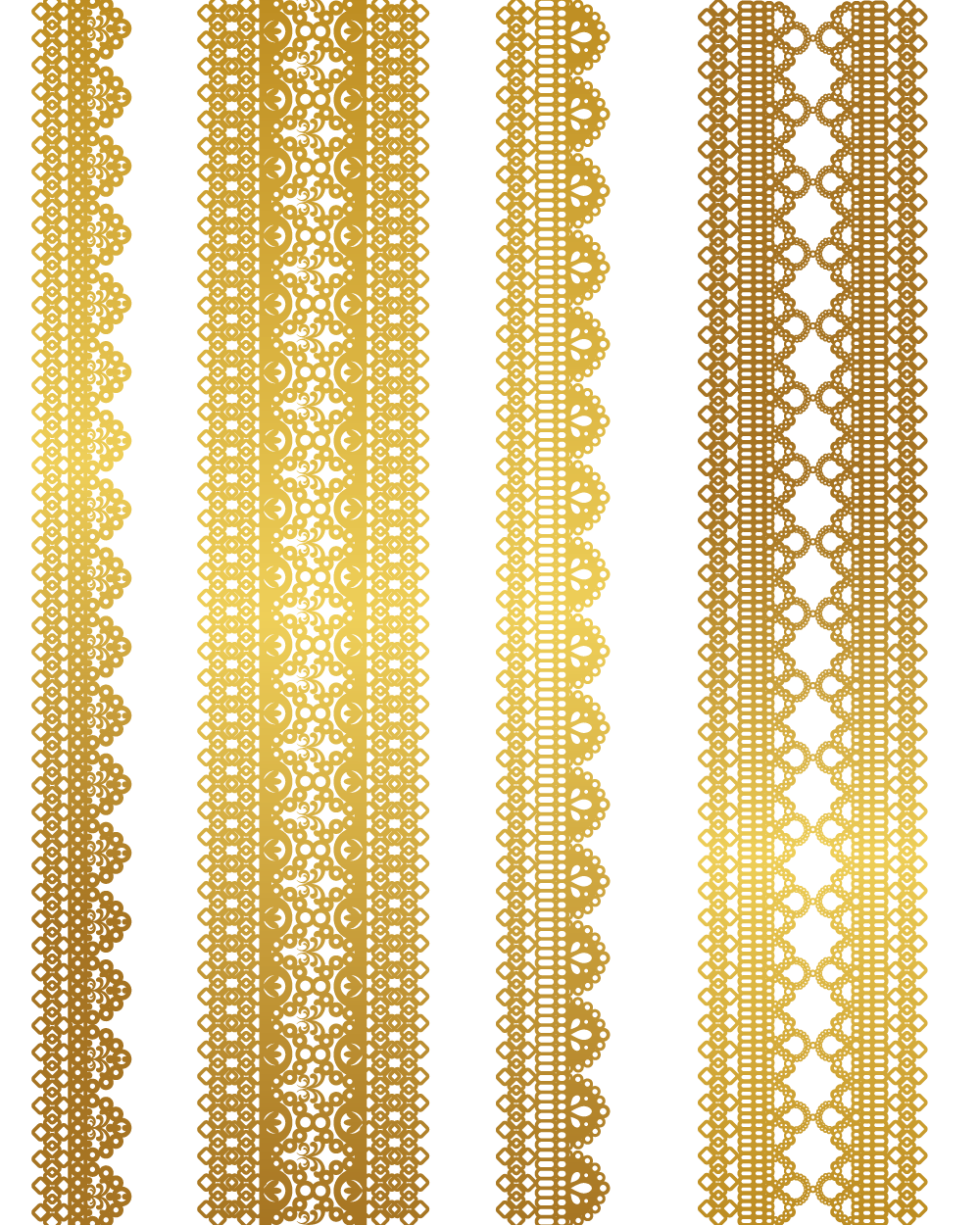 Lace Gold Pattern Material Textile Euclidean Vector Clipart