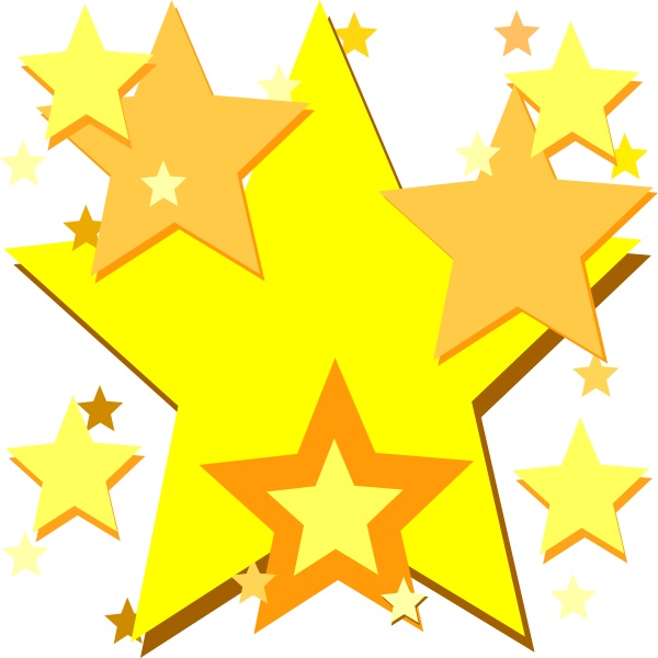 Image Of Gold Star Transparent Image Clipart
