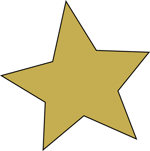 Gold Star Images Free Download Clipart