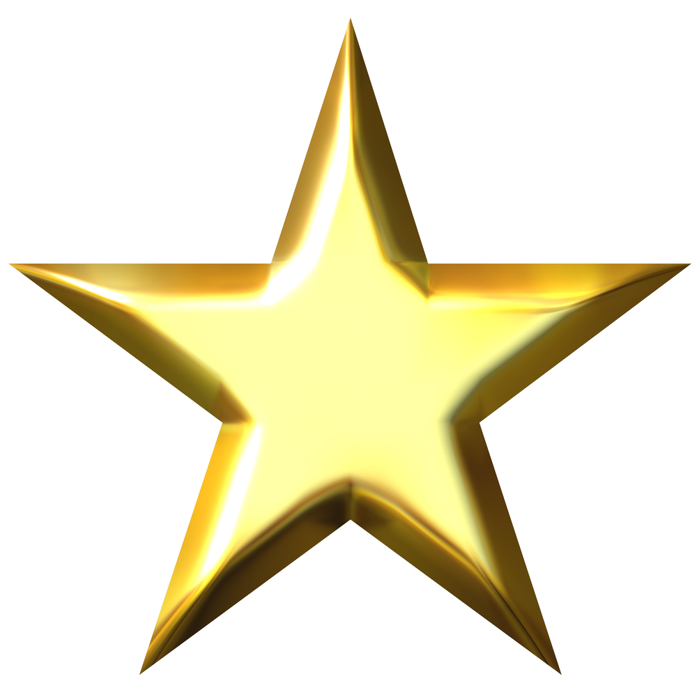 Gold Star Star No Png Images Clipart