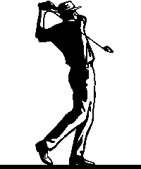 Golf Club Silhouette Free Download Png Clipart
