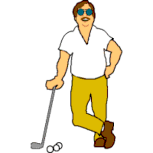 Golf Man Of Download Wmf Image Png Clipart