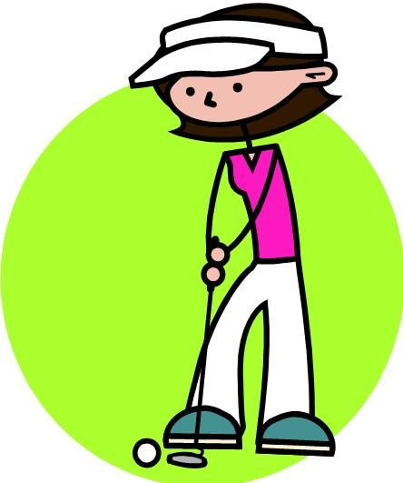Golf Clips Images On Ladies And Clipart