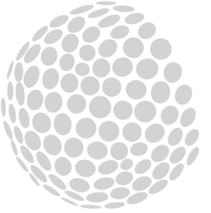 Golf Ball At Vector Hd Image Clipart