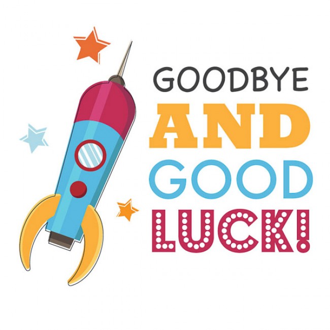 Goodbye And Good Luck Png Image Clipart