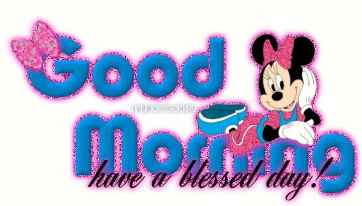 Good Morning Minnie Mouse Graphics Png Images Clipart