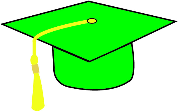 Graduation Hat Graphics For Green Graduation Cap Clipart
