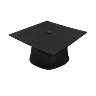 Black Graduation Hat Transparent Stick Free Download Png Clipart